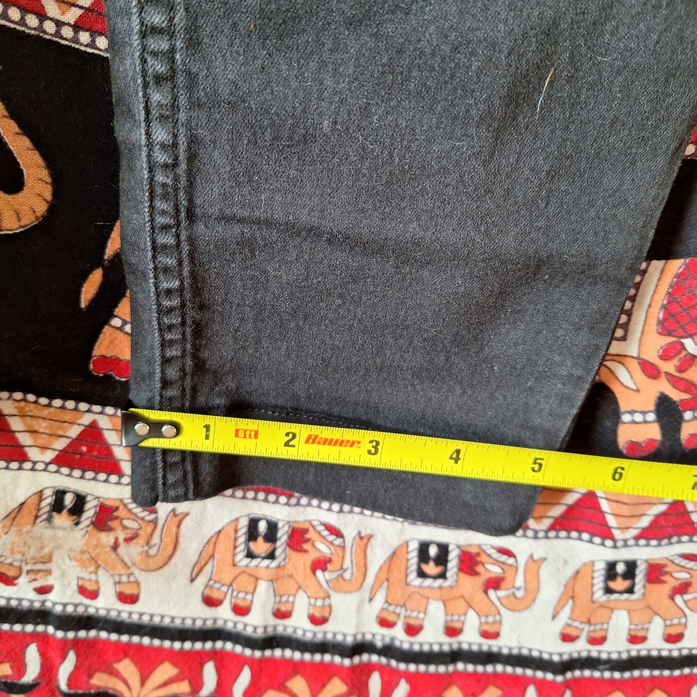 Divided Black Denim Skinny Leg Overalls - Picture 14 of 14